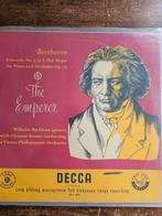Beethoven Piano Concerto No.5. Backhaus. Krauss. VG+/VG +, Cd's en Dvd's, Vinyl | Klassiek, Ophalen of Verzenden, Classicisme