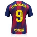 Robert Lewandowski gesigneerd Barcelona 2025 voetbalshirt, Verzamelen, Sportartikelen en Voetbal, Buitenlandse clubs, Shirt, Xxxx