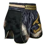Joya Gear Kickboksbroek Evolution Zwart/Goud Maat L, Sport en Fitness, Boksen, Ophalen of Verzenden, Zo goed als nieuw, Bokskleding