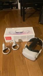 Amper gebruikte Oculus Quest 2 128GB met luxe headstrap, Spelcomputers en Games, Virtual Reality, Ophalen of Verzenden, Zo goed als nieuw