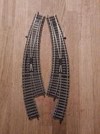 Fleischmann  boog wissels 2 stuks, Hobby en Vrije tijd, Gelijkstroom, Fleischmann, Rails, Ophalen of Verzenden