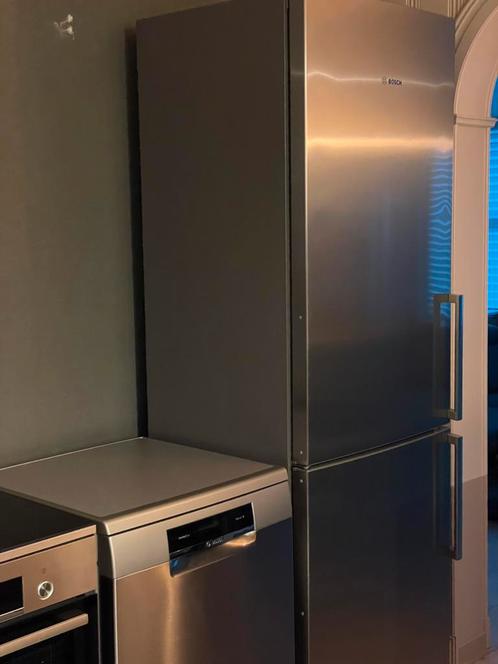 Bosch Koel-vriescombinatie - Serie 6, Witgoed en Apparatuur, Koelkasten en IJskasten, Gebruikt, 200 liter of meer, 160 cm of meer