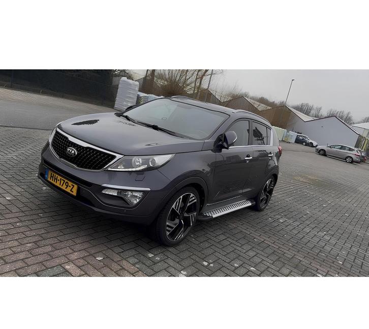 Kia Sportage ExecutiveLine 1.6 GDI 2WD 2015 Grijs, Auto's, Kia, Bedrijf, Sportage, Benzine, C, SUV of Terreinwagen, Handgeschakeld
