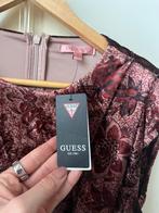 Guess jurkje fluweel S, Nieuw, Cocktailjurk, Ophalen of Verzenden, Roze