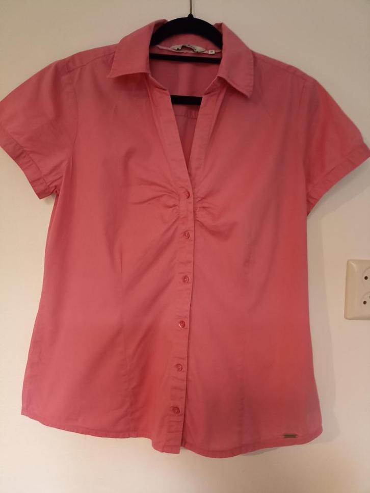 Tom Tailor blouse, Kleding | Dames, Blouses en Tunieken, Zo goed als nieuw, Maat 38/40 (M), Roze, Ophalen of Verzenden