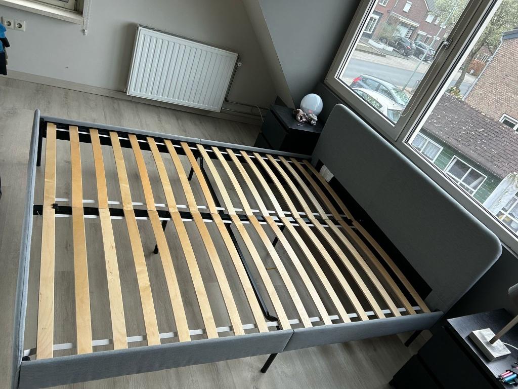 Bed zo goed als nieuw, Ophalen, Overige materialen, Tweepersoons, Zo goed als nieuw