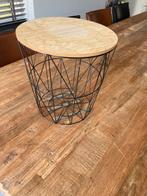 Bijzettafeltje, Huis en Inrichting, Tafels | Bijzettafels, Ophalen, Minder dan 45 cm, Minder dan 55 cm, Gebruikt