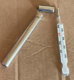 Oude glazen thermometer v Horcola, Antiek en Kunst, Ophalen of Verzenden