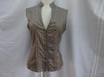 CARA MELO soepele grijze blouse - maat M, Verzenden, Zo goed als nieuw, Grijs, Maat 38/40 (M)