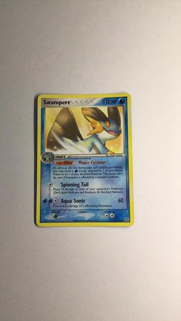 Swampert pokémonkaart - 2005 - 11/106 ID: 8VE-ZJB-RNZ beschikbaar voor biedingen