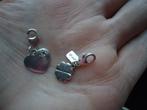 mooie echt zilveren hang on bedeltjes 925 ook zinzi €4,95 ps, Overige merken, Ophalen of Verzenden, Zo goed als nieuw, 4 bedels of meer
