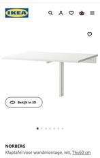 IKEA NORBERG Klaptafel - Wandmontage, Huis en Inrichting, Tafelonderdelen, Minder dan 50 cm, 50 tot 100 cm, Nieuw, Ophalen of Verzenden