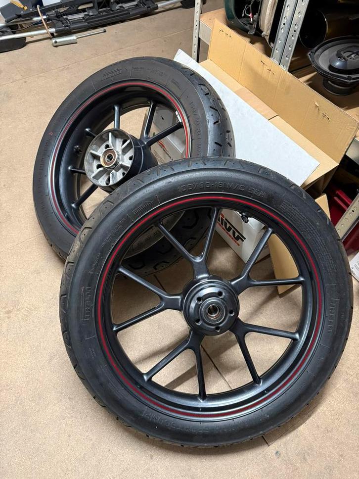 Triumph Street Twin 2016 wielen, Motoren, Onderdelen | Overige, Gebruikt, Ophalen