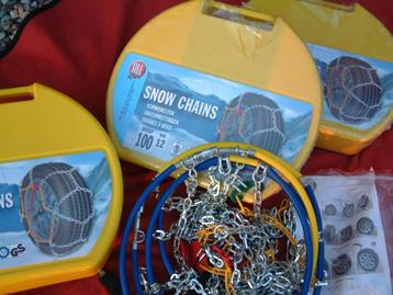 UITVERKOOP Nieuwe sneeuwkettingen beschikbaar voor biedingen
