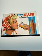 Royal club limonade reklame bord, Verzamelen, Merken en Reclamevoorwerpen, Ophalen of Verzenden, Gebruikt, Reclamebord