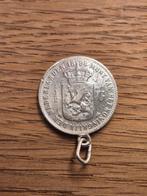 Wilhelmina 1/2 Gulden 1898 - Hanger, Postzegels en Munten, Munten | Nederland, Ophalen of Verzenden