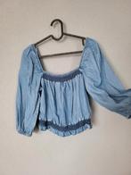 The Sting off-shoulder denim top maat M, Maat 38/40 (M), The Sting, Zo goed als nieuw, Korte mouw