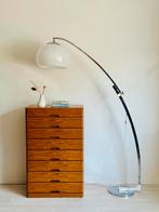 Vintage Space Age booglamp vloerlamp 1970, Huis en Inrichting, Ophalen, Kunststof, Zo goed als nieuw, Vintage space age