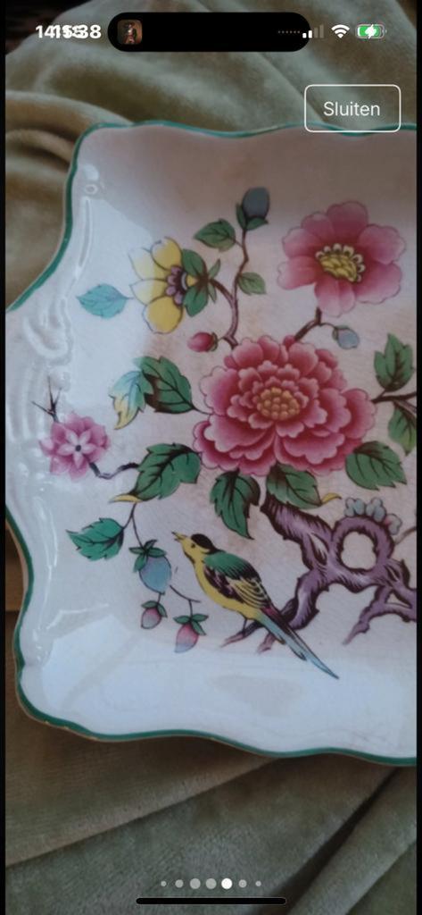 Vintage James Kent Old Foley Porseleinen Schaal, Antiek en Kunst, Antiek | Schalen, Ophalen of Verzenden