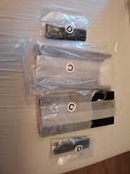 Potenset Hoog Zelfdragend Beter Bed, 90 cm, Eenpersoons, Zwart, Nieuw