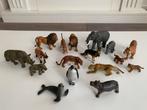 Verzameling 17x Papo dieren (lijkt op Schleich), Ophalen of Verzenden, Zo goed als nieuw, Wild dier, Beeldje of Figuurtje
