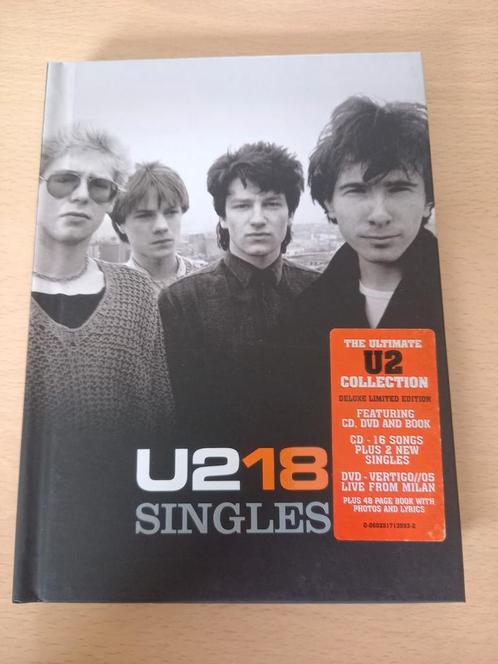 U2 18 Singles 2 disc's cd & dvd Vertigo 05 Live from Milan, Cd's en Dvd's, Dvd's | Muziek en Concerten, Zo goed als nieuw, Muziek en Concerten