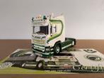 Tekno Scania Patrick Van Den Hoeven, Hobby en Vrije tijd, Modelauto's | 1:50, Ophalen of Verzenden, Zo goed als nieuw, Bus of Vrachtwagen