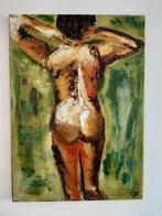 Schilderij naaktportret vrouwelijk naakt, Ophalen of Verzenden