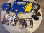 Nintendo 64 Pikachu Limited Edition, Spelcomputers en Games, Spelcomputers | Nintendo 64, Ophalen of Verzenden, Zo goed als nieuw