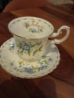 Royal Albert Kop en Schotel Juli - Flower of the Month, Ophalen of Verzenden