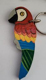 Houten Sleutelhanger Papegaai, Ophalen of Verzenden