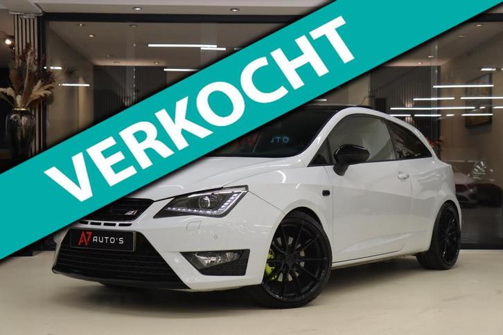 Seat Ibiza SC 1.4 TSI Cupra PANO/CRUIS/NAVIGATIE/STOELVERWAR, Auto's, Seat, Bedrijf, Ibiza, ABS, Airbags, Airconditioning, Boordcomputer
