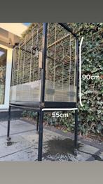 Vogelkooi / Papegaaienkooi (Gebruikt) Lees beschrijving, Ophalen, Metaal, Vogelkooi