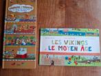 Zoekboek en stickerboek middeleeuwen en Vikingen Franstalig, Ophalen of Verzenden, Nieuw, 3 tot 4 jaar
