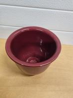 Bloempot rood aardewerk, Ophalen of Verzenden