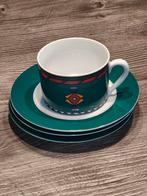 Set van 3 Kahla kop en schotels, change collectie., Huis en Inrichting, Ophalen, Zo goed als nieuw, Overige stijlen, Kop(pen) en/of Schotel(s)