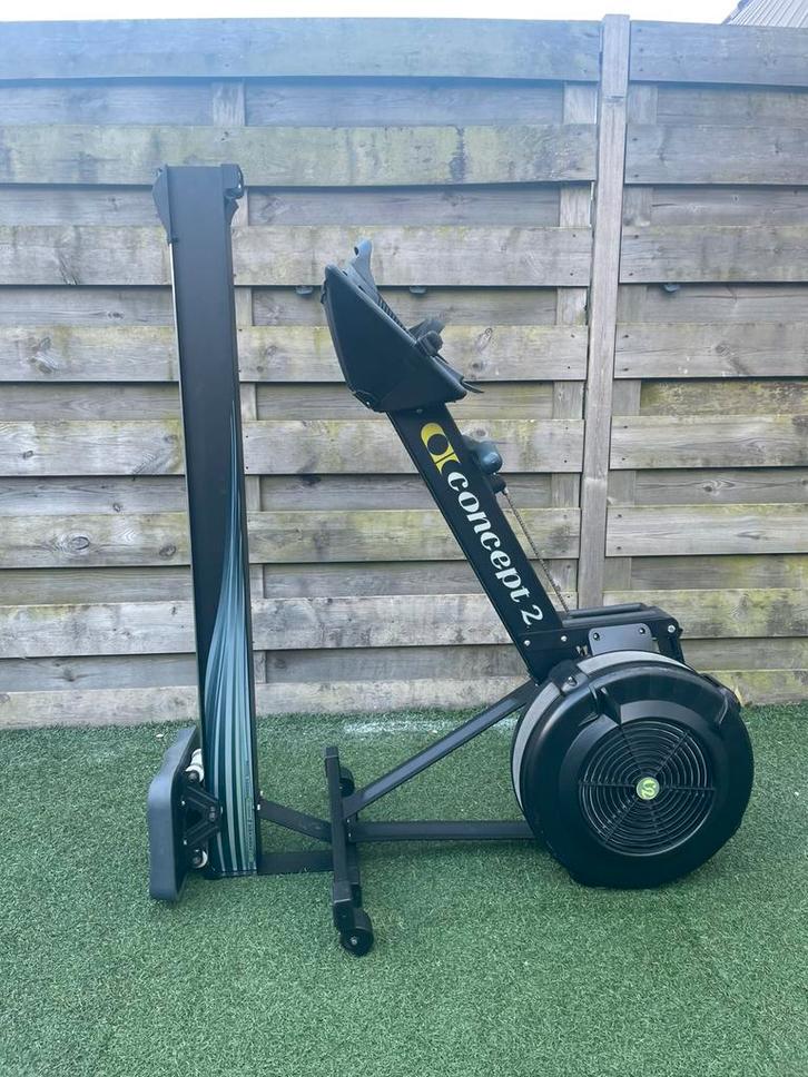 Concept2 Model D roeitrainer met PM5 – Black Edition, Sport en Fitness, Fitnessapparatuur, Zo goed als nieuw, Ophalen of Verzenden