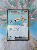 Pokemon obsidian flames eiscue ex illustration 222/197, Ophalen of Verzenden, Nieuw, Losse kaart, Foil