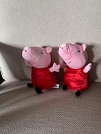Twee Peppa Pig of Peppa Big knuffels, Ophalen of Verzenden, Zo goed als nieuw, Overige typen