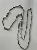 Bijzondere retro / vintage jaren 60/70 ketting, Ophalen of Verzenden, Gebruikt, Zilver