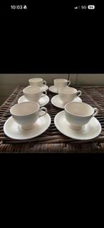 6 x kop en schotel Wedgwood nieuw, Ophalen of Verzenden