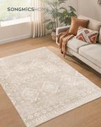 Vloerkleed SONGMICS HOME 140 x 200 cm Cappuccino, beige, Beige, Nieuw, Ophalen of Verzenden, Rechthoekig