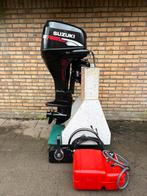 Suzuki 25 pk 4 takt v-twin buitenboordmotor boot motor., Watersport en Boten, Buiten- en Binnenboordmotoren, Ophalen, 10 tot 30 pk