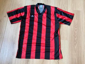 voetbalshirt in de kleuren van Milan Maat L beschikbaar voor biedingen