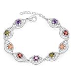 Zilverkleurige Armband, NIEUW! CADEAUTIP, Sieraden, Tassen en Uiterlijk, Armbanden, Verzenden, Nieuw, Zilver, Overige materialen