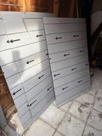 3 x PVC platen 130x50cm grijs, Doe-het-zelf en Verbouw, Platen en Panelen, Ophalen, Nieuw, Overige materialen, Minder dan 20 mm