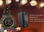 Kerst! Sony Party Muziekbox, Karaoke + Partytent etc., Ophalen, Nieuw, Kerst of Sinterklaas