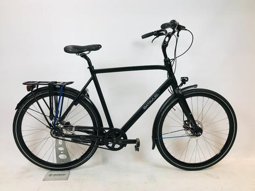 BATAVUS Chicane herenfiets MatZwart XL-61cm CDX Belt, Fietsen en Brommers, Fietsen | Heren | Herenfietsen, Zo goed als nieuw, Overige merken