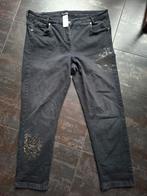 Doris Streich stretchjeans mt 46 met glitter, Kleding | Dames, Grote Maten, Ophalen of Verzenden, Zo goed als nieuw, Blauw, Broek of Spijkerbroek