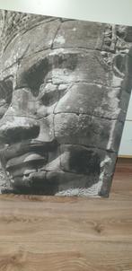 Schilderij Angkor Wat- grijstinten 60x80, Antiek en Kunst, Kunst | Schilderijen | Modern, Ophalen